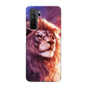 Чохол з картинкою ЛЕВ для Honor 30s (VPrint) (Красочний Лев)