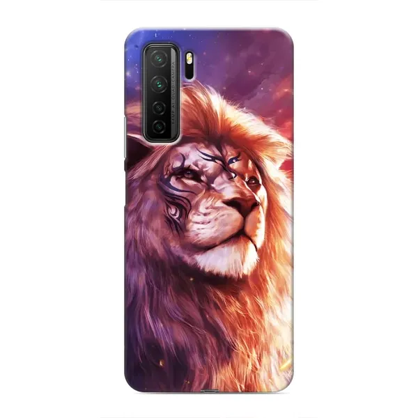 Чохол з принтом «Красочний Лев» для Honor 30s