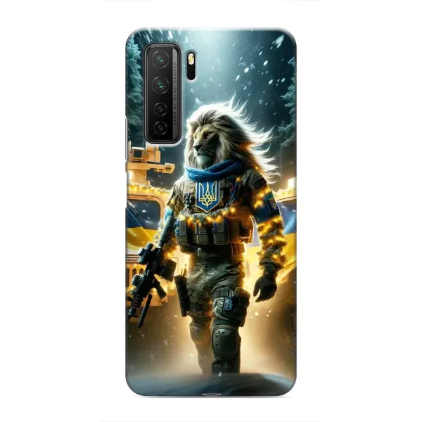 Чохол з принтом «ЛЕВ ЗСУ» для Honor 30s