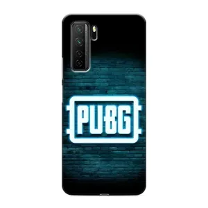 Чехол PUBG для Хуавей Хонор 30с (AlphaPrint) (Лого PUBG)