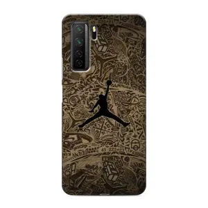 Чохли для Honor 30s - з картинкою JORDAN (AlphaPrint) (Logo Jordan)