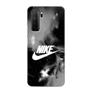 Чехол для Honor 30s - с принтом Найк (AlphaPrint) (Лого Найк)
