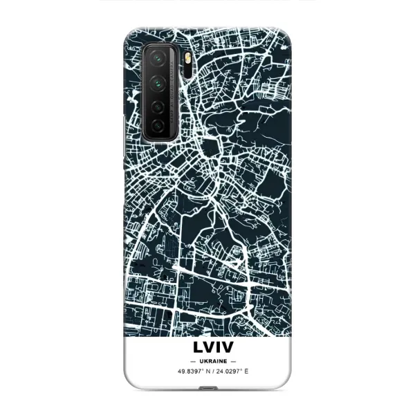 Чохол з принтом «Львів» для Honor 30s