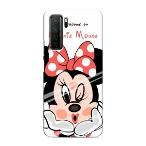 Эксклюзивный чехол для Honor 30s (AlphaPrint - Мультяшные) (Маус Минни)
