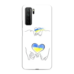 Чохол для Патріота України Honor 30s - (AlphaPrint) (Мир Україні)