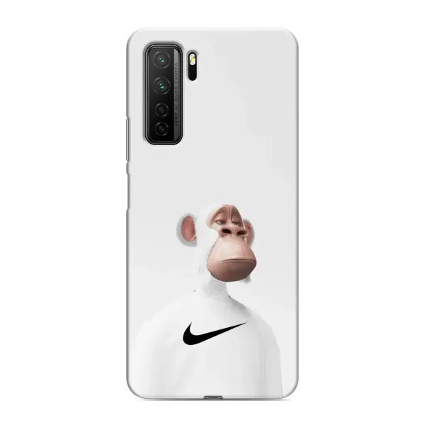 Чехол с принтом «обезьяна NFT Nike» для Honor 30s