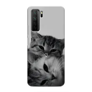 Чехол с принтом «Пара котов» для Honor 30s