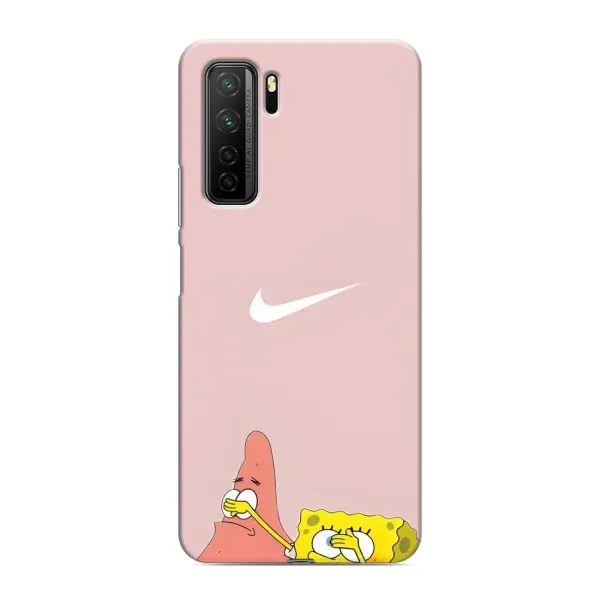 Чохол з принтом «Патрік і Губка» для Honor 30s