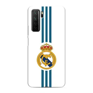 ФК Реал Мадрид чохли для Honor 30s (AlphaPrint) (Реал Мадрид на білому)