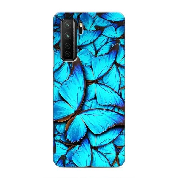 Чохол з принтом «Сині метелики» для Honor 30s Чохол з принтом «Сині метелики» для Honor 30s