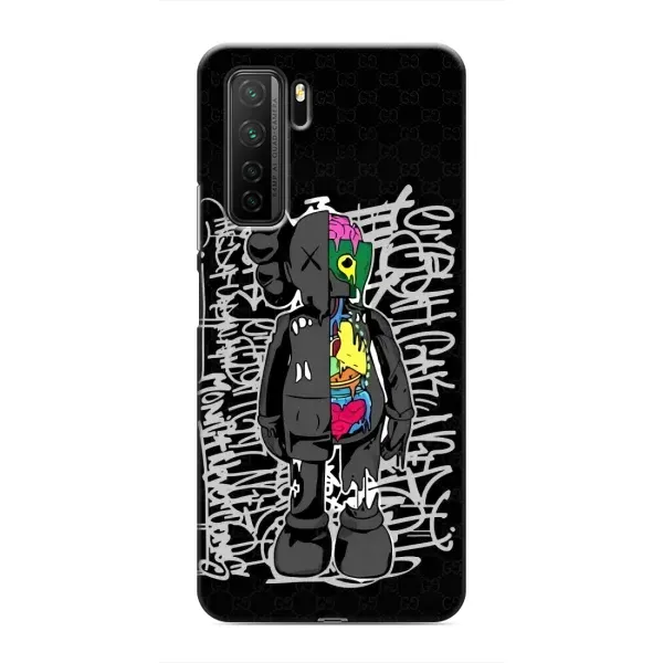 Чохол з принтом «Стиль Bearbrick» для Honor 30s