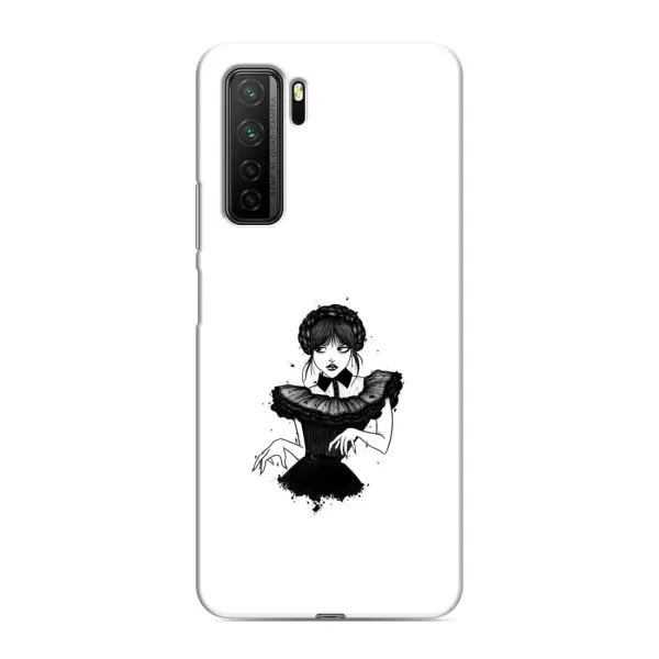 Чохол з принтом «танець Венздей» для Honor 30s