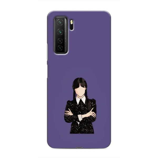 Чохол з принтом «Венздей у чорному» для Honor 30s