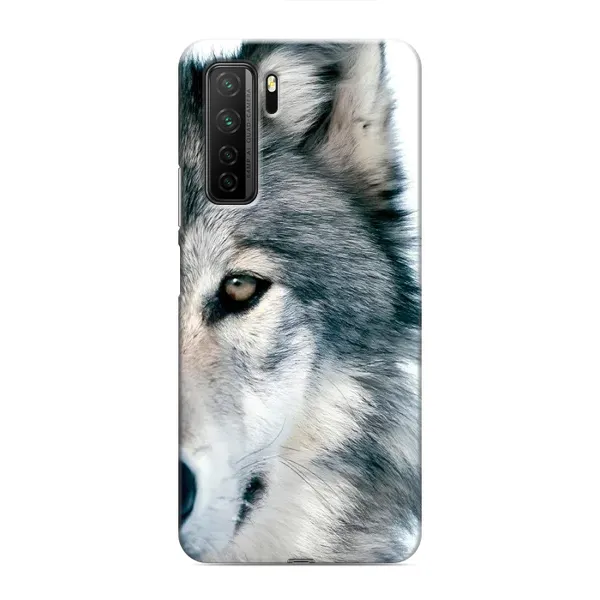 Чохол з принтом «Вовк» для Honor 30s