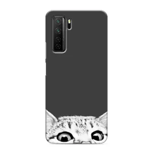 Чохол на Хуавей Оноу 30с з Котиками (VPrint) (Виглядає котик)