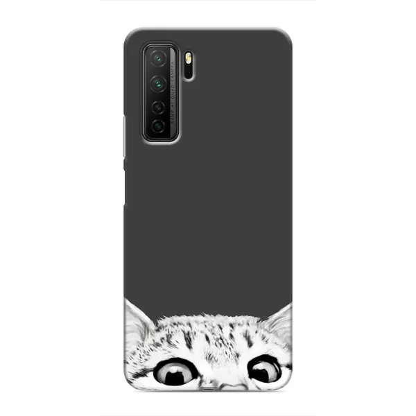 Чохол з принтом «Виглядає котик» для Honor 30s Чохол з принтом «Виглядає котик» для Honor 30s
