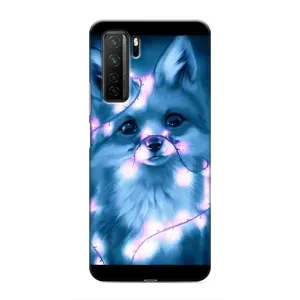 Чехлы с картинкой Лисички для Honor 30s (VPrint) (Яркая лисичка)
