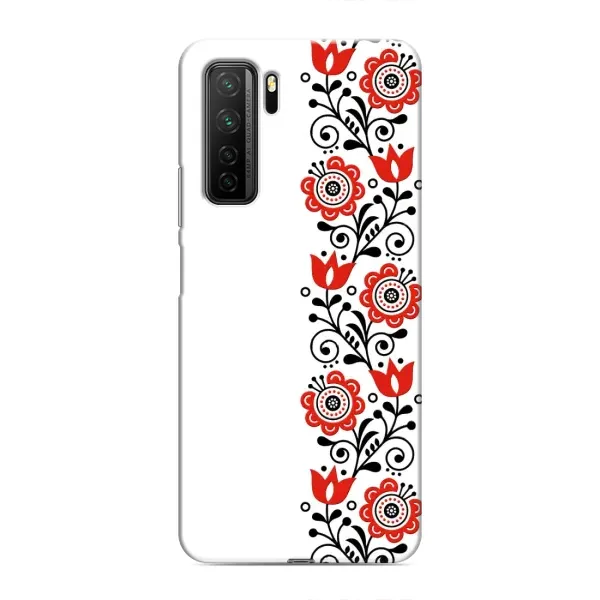Чохол з принтом «Яскрава вишиванка» для Honor 30s