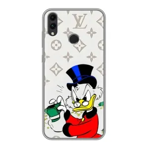 Чехлы для Huawei Honor 8C - Скрудж МакДак Louis Vuitton (PREMIUMPrint) (Баксы Скрудж)