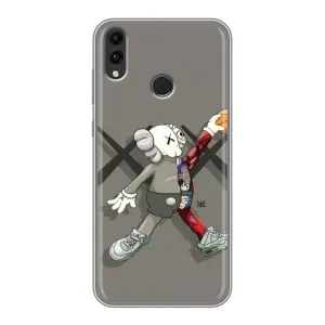 Чехлы для Huawei Honor 8C - Bearbrick Louis Vuitton (PREMIUMPrint) (Беарбрик Джордан)