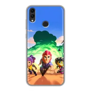 Чехол для Huawei Honor 8C Бравл Старс (VPrint) (Бравел Старс)