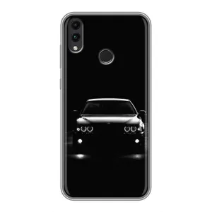 Чехол для Хуавей Хонор 8Ц - с принтом БМВ (AlphaPrint) (Машина BMW)