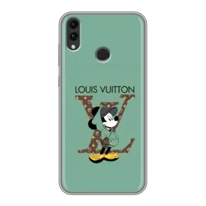 Чехлы Луи Витон для Huawei Honor 8C (AlphaPrint - LOUIS VUITTON) (Микки Маус LV)
