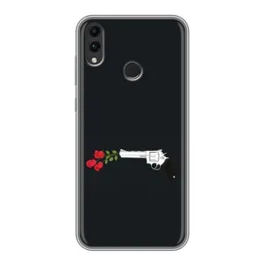 Чехлы (ART) Цветы на Huawei Honor 8C (VPrint) (Неожиданные цветы)