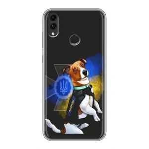 Чехлы с картинкой собаки Патрон для Huawei Honor 8C (AlphaPrint) (Патрон собачка)