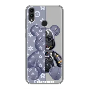 Крутые Чехлы Луи Виттон для Huawei Honor 8C (AlphaPrint) (Робот Мишка)