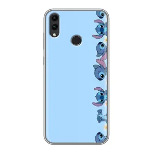 Чохол з принтом Стіч на Huawei Honor 8C (Стіч фон)