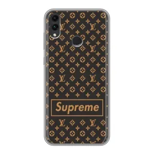 Чехол для Huawei Honor 8C с картинкой Supreme (AlphaPrint) (Supreme LV)