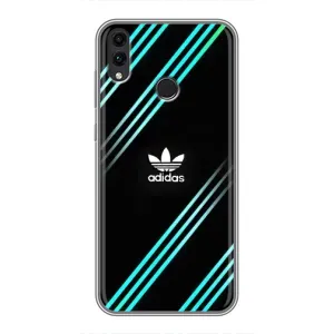 Чехлы Адидас для Huawei Honor 8X Max (AlphaPrint) (Адидас с полосами)