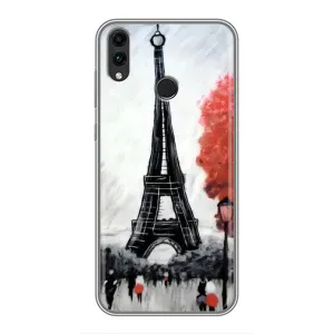 Чехол Эйфелева Башня для Huawei Honor 8X Max - (AlphaPrint) (Башня в Париже)