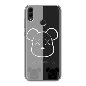 Чехлы для Huawei Honor 8X Max - Bearbrick Louis Vuitton (PREMIUMPrint) (БеарБрик глаза)