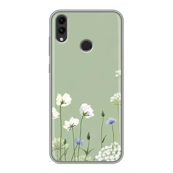 Чехол с принтом «Цветы на зеленом» для Huawei Honor 8X Max