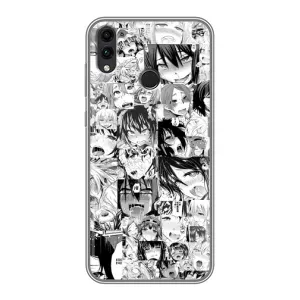 Анимешный чехол для Huawei Honor 8X Max (Ahegao manga)
