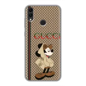 Чехлы ГУЧЧИ для Хуавей Хонор 8Икс Макс (AlphaPrint) (Mickey GUCCI)