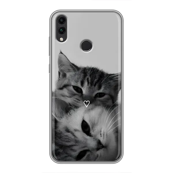 Чехол с принтом «Пара котов» для Huawei Honor 8X Max