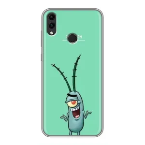 Чехол с принтом «Персонаж Планктон» для Huawei Honor 8X Max