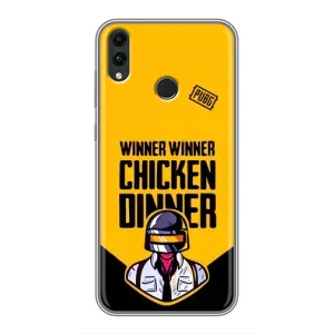 Чехол PUBG для Хуавей Хонор 8Икс Макс (AlphaPrint) (Pubg шлем)