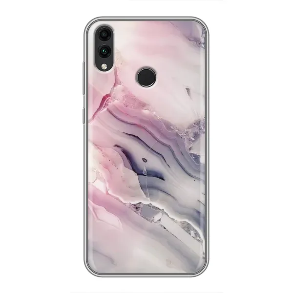 Чехол с принтом «Пурпурный Мрамор» для Huawei Honor 8X Max