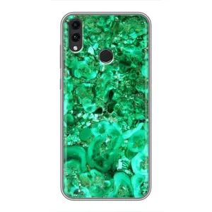 Мраморный чехол на Huawei Honor 8X Max (VPrint) (Салатный Мрамор)