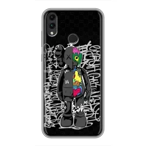 Чехлы для Huawei Honor 8X Max - Bearbrick Louis Vuitton (PREMIUMPrint) (Стиль Bearbrick)