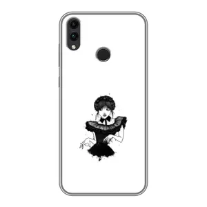 Чехлы Венсдей на Huawei Honor 8X Max Уэнсдей (AlphaPrint) (танец Уэнздей)