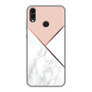 Мраморный чехол на Huawei Honor 8X Max (VPrint) (Тройной мрамор)