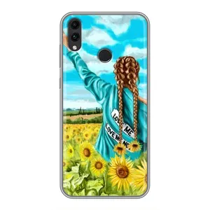 Чохол для Патріота України Huawei Honor 8X Max - (AlphaPrint) (Україночка)