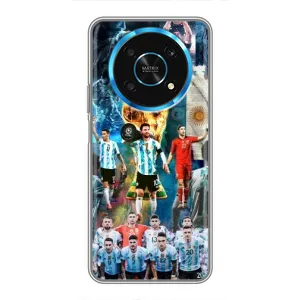 Чехлы Месси для Huawei Honor Magic 5 Lite 5G (AlphaPrint) (Аргентина Месси)