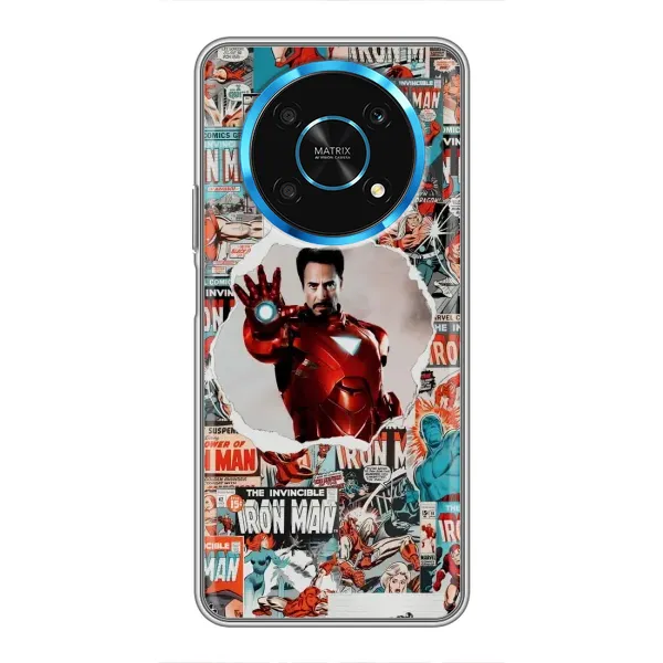 Чехол с принтом «Айронмен» для Huawei Honor Magic 5 Lite 5G Чехол с принтом «Айронмен» для Huawei Honor Magic 5 Lite 5G