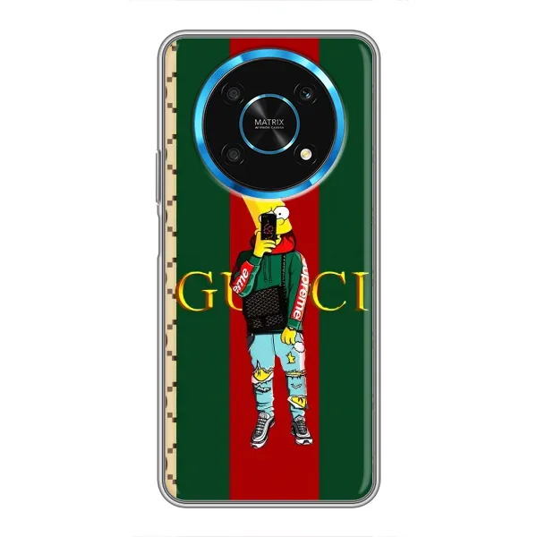 Чохол з принтом «Барт ГУЧЧІ» для Huawei Honor Magic 5 Lite 5G